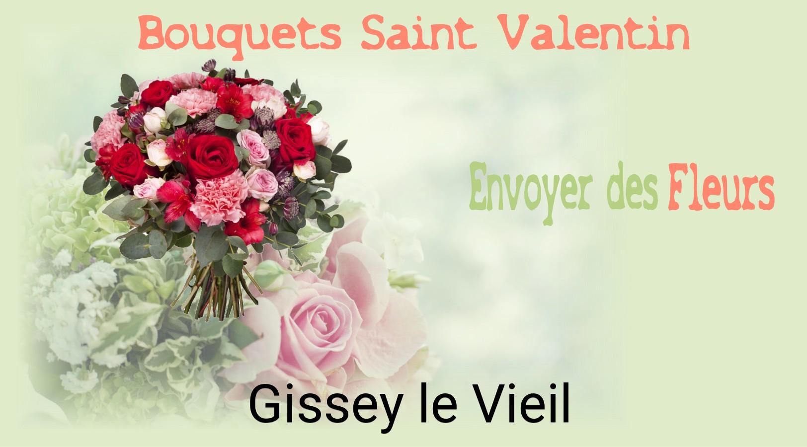 Roses de Saint-Valentin livrées à Gissey-le-Vieil